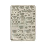 KACMA557 The Owl's House A5 Silicon Mould Teddy Bears