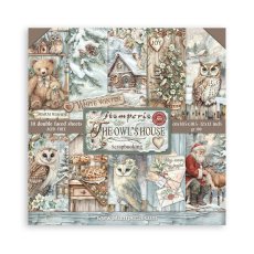 SBBL174 Stamperia The Owl's House  12x12 Inch Paper Pack