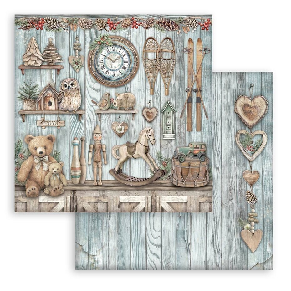 SBBL174 Stamperia The Owl's House 12x12 Inch Paper Pack