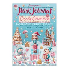 SBJK01 Stamperia Candy Christmas  Junk Journal