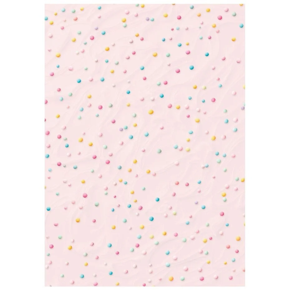 DFSAK6043 Stamperia Candy Christmas A6 Rice Paper Backgrounds (8pcs)