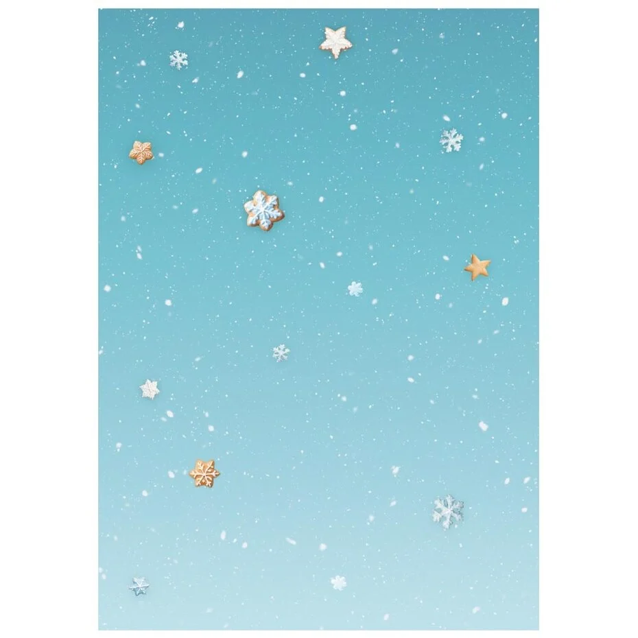 DFSAK6043 Stamperia Candy Christmas A6 Rice Paper Backgrounds (8pcs)