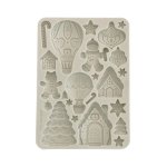 KACMA583 Candy Christmas A5 Silicon Mould Gingerbreads