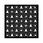 KSTDQ123 Stamperia Candy Christmas  Thick Stencil 18x18cm Tree Pattern