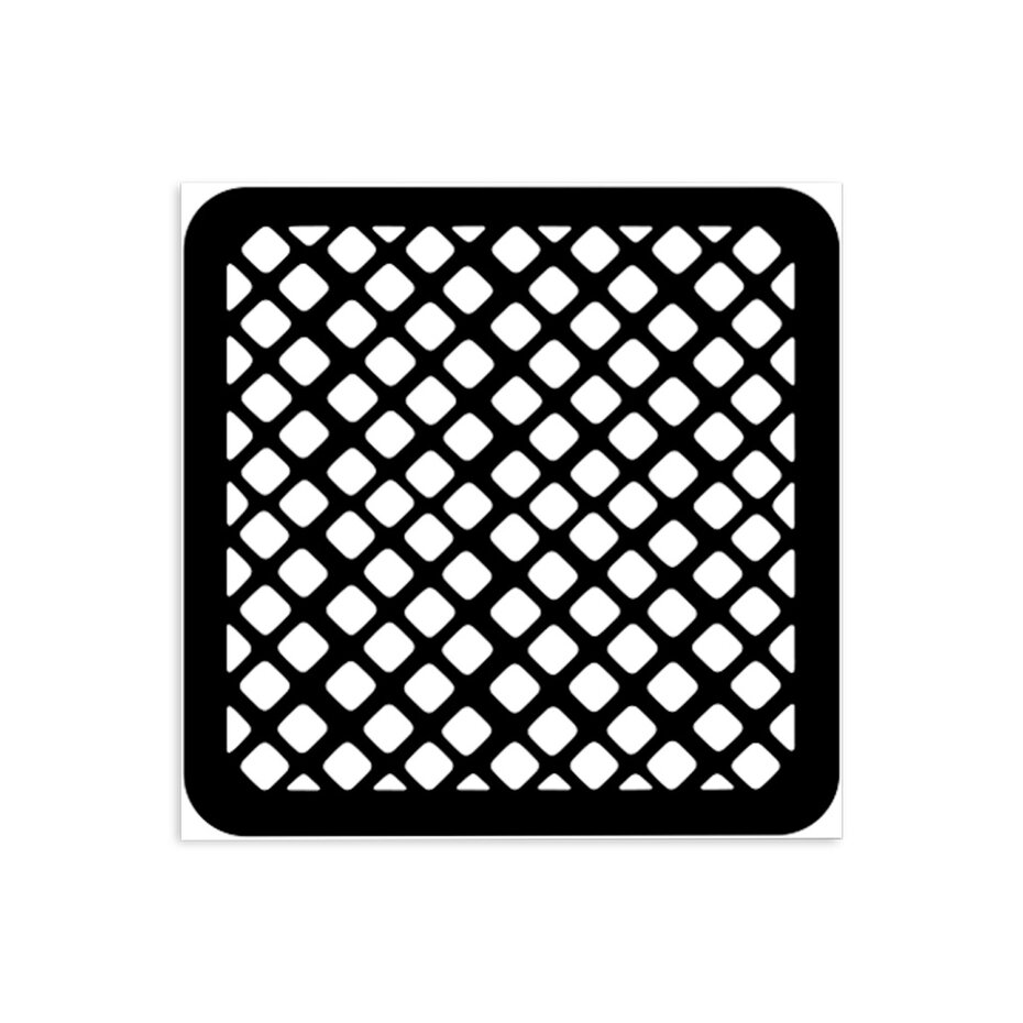 KSTDS50 Stamperia Candy Christmas Thick Stencil 12x12cm- Waffle Attern