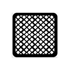 KSTDS50 Stamperia Candy Christmas  Thick Stencil 12x12cm-  Waffle Attern
