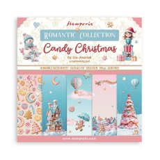SBBL13 Stamperia Candy Christmas 12x12 Inch Paper Pack