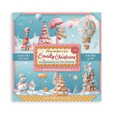 SBBSXB15  Stamperia Candy Christmas Paper Pack Maxi (Single Face)