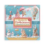 SBBSXB15 Stamperia Candy Christmas Paper Pack Maxi (Single Face)