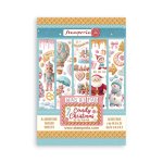 SBW22 Candy Christmas A5 Washi Pad (8pcs) 