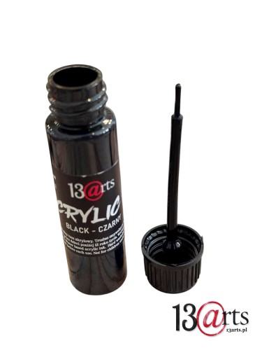 ARTACRI02 ACRYLIC INK Black 20ml - NEW bottle!