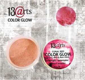 ARTGLO14 COLOR GLOW Coral Red