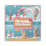 SBBXLB27 Stamperia Candy Christmas 12x12 Inch Paper Pack Maxi (Single Face)