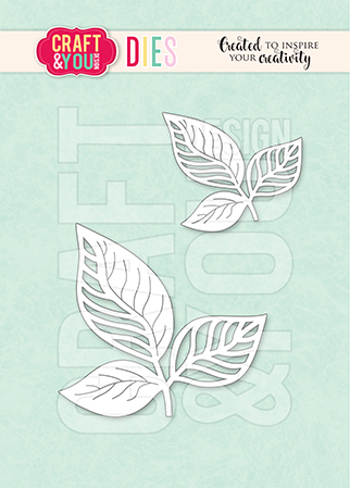 CW357 Cutting Die -Openwork Leaves by Gosia - Craft&You Design