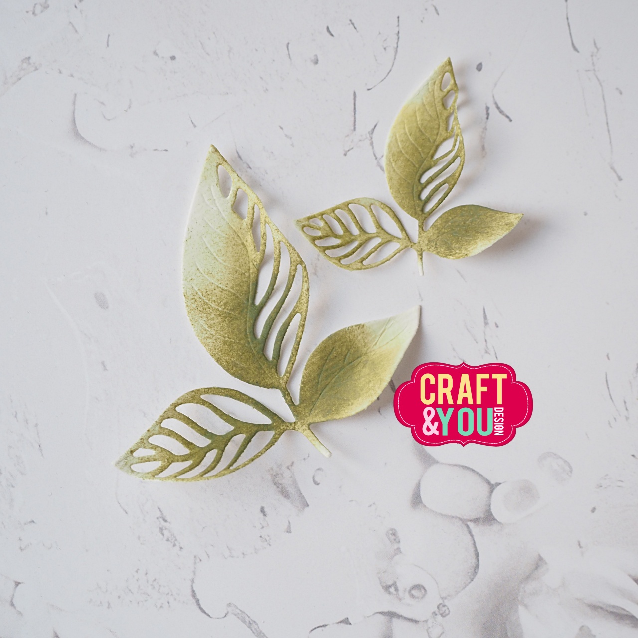 CW357 Cutting Die -Openwork Leaves by Gosia - Craft&You Design