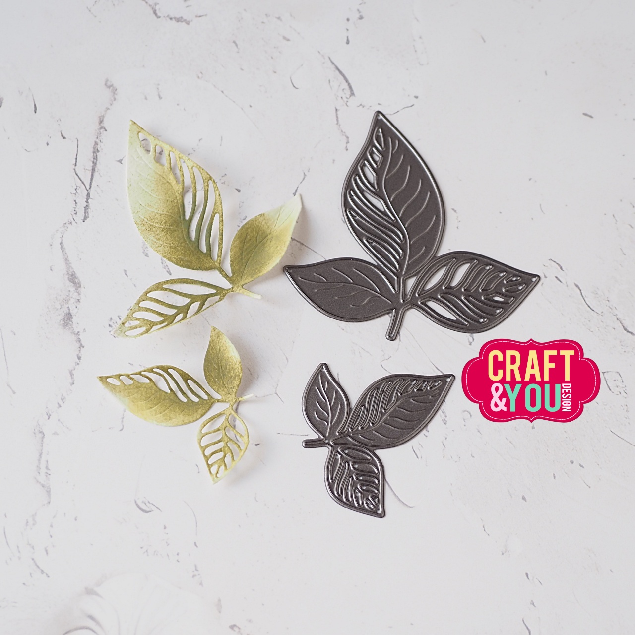 CW357 Cutting Die -Openwork Leaves by Gosia - Craft&You Design