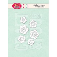 CW358 Cutting Die -Mini Flowers by Gosia- Craft&You Design