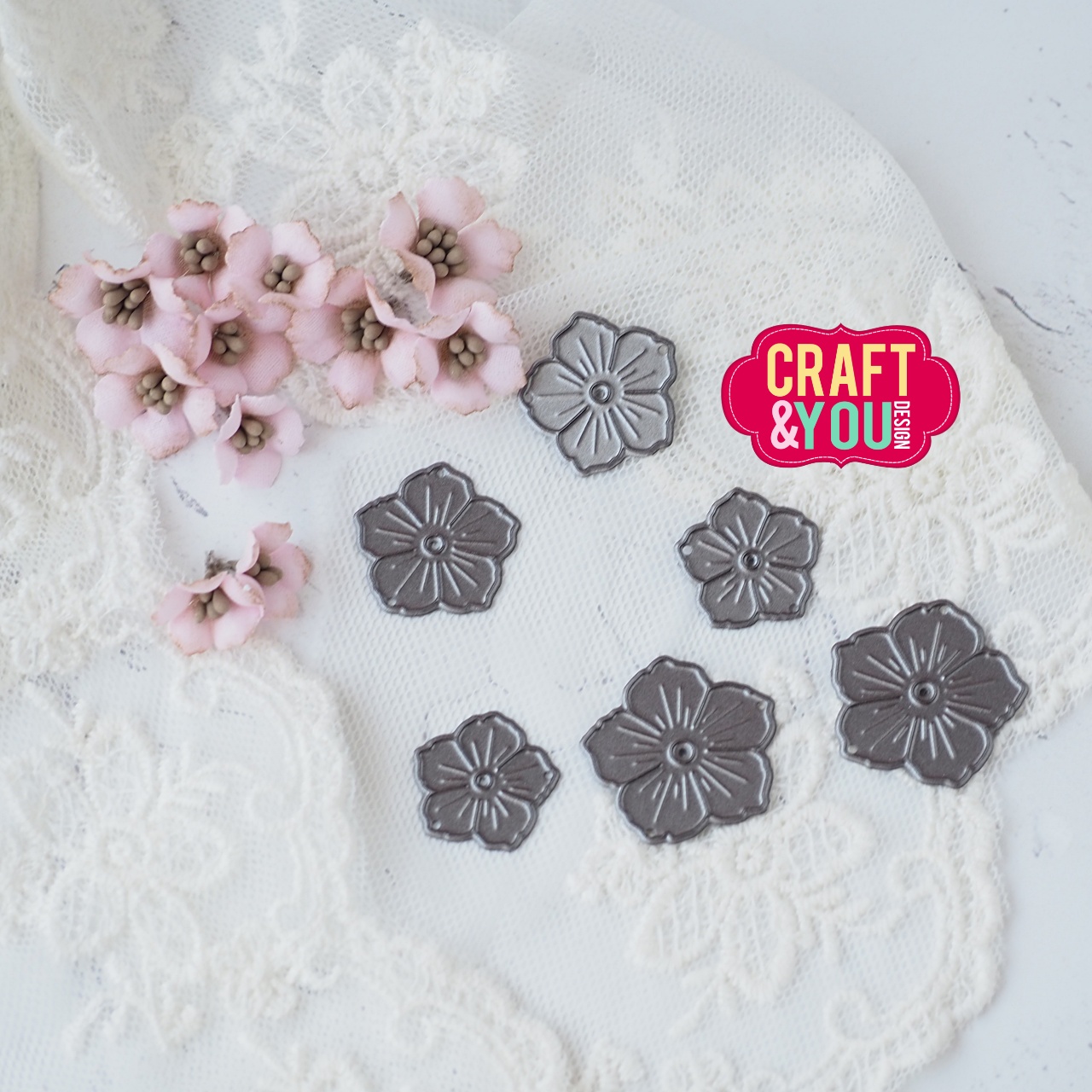 CW358 Cutting Die -Mini Flowers by Gosia- Craft&You Design