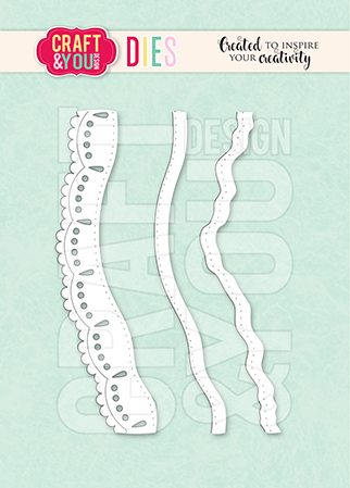 CW359 Cutting Die -Small Borders by Gosia- Craft&You Design