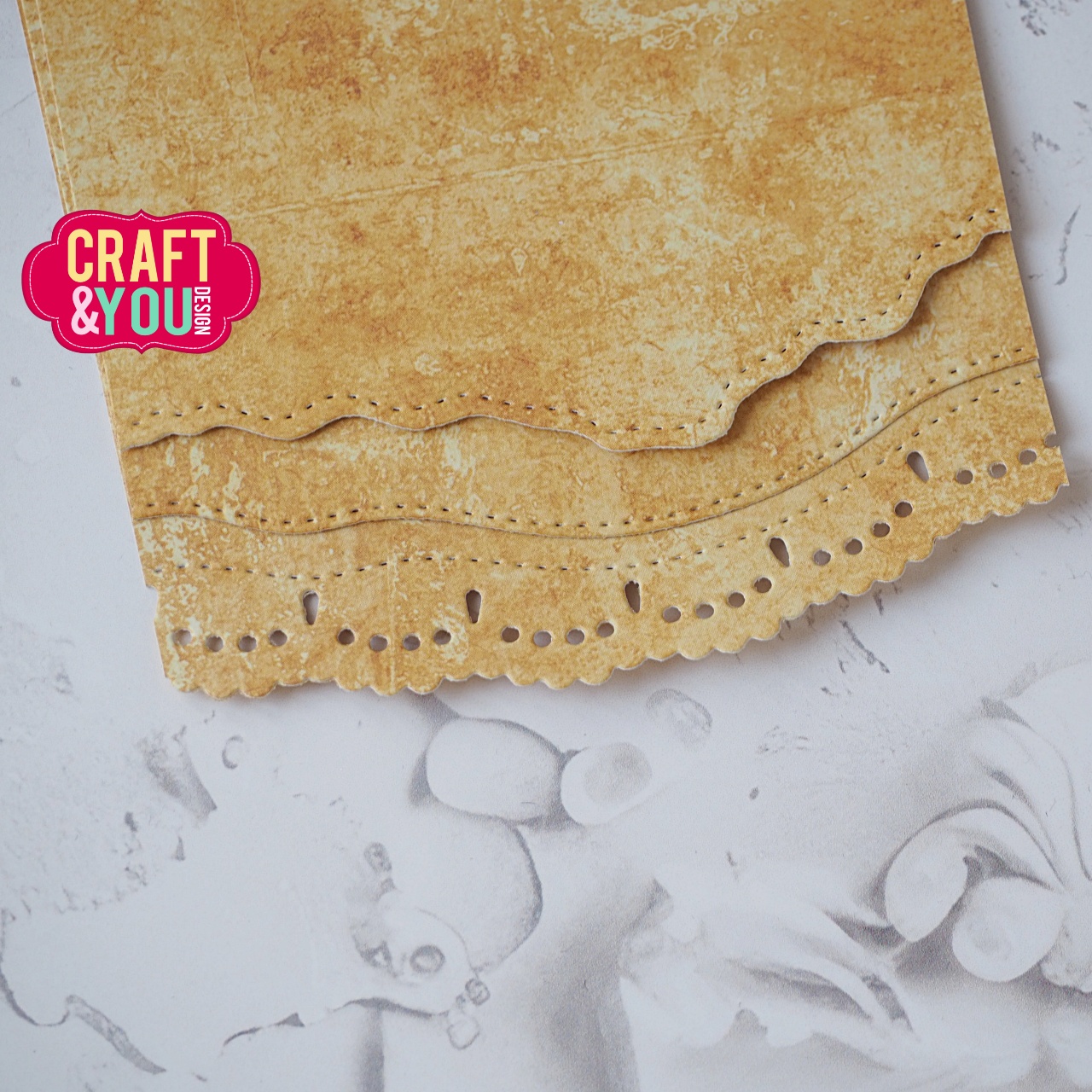 CW359 Cutting Die -Small Borders by Gosia- Craft&You Design
