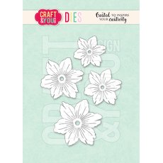 CW360 Cutting Die -Sweet Flowers by Gosia- Craft&You Design
