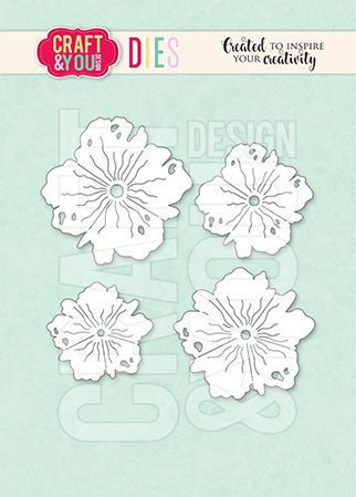 CW361 Cutting Die -Vintage Flowers by Gosia- Craft&You Design
