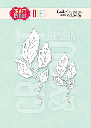 CW362 Cutting Die -Vintage Leaves by Gosia- Craft&You Design