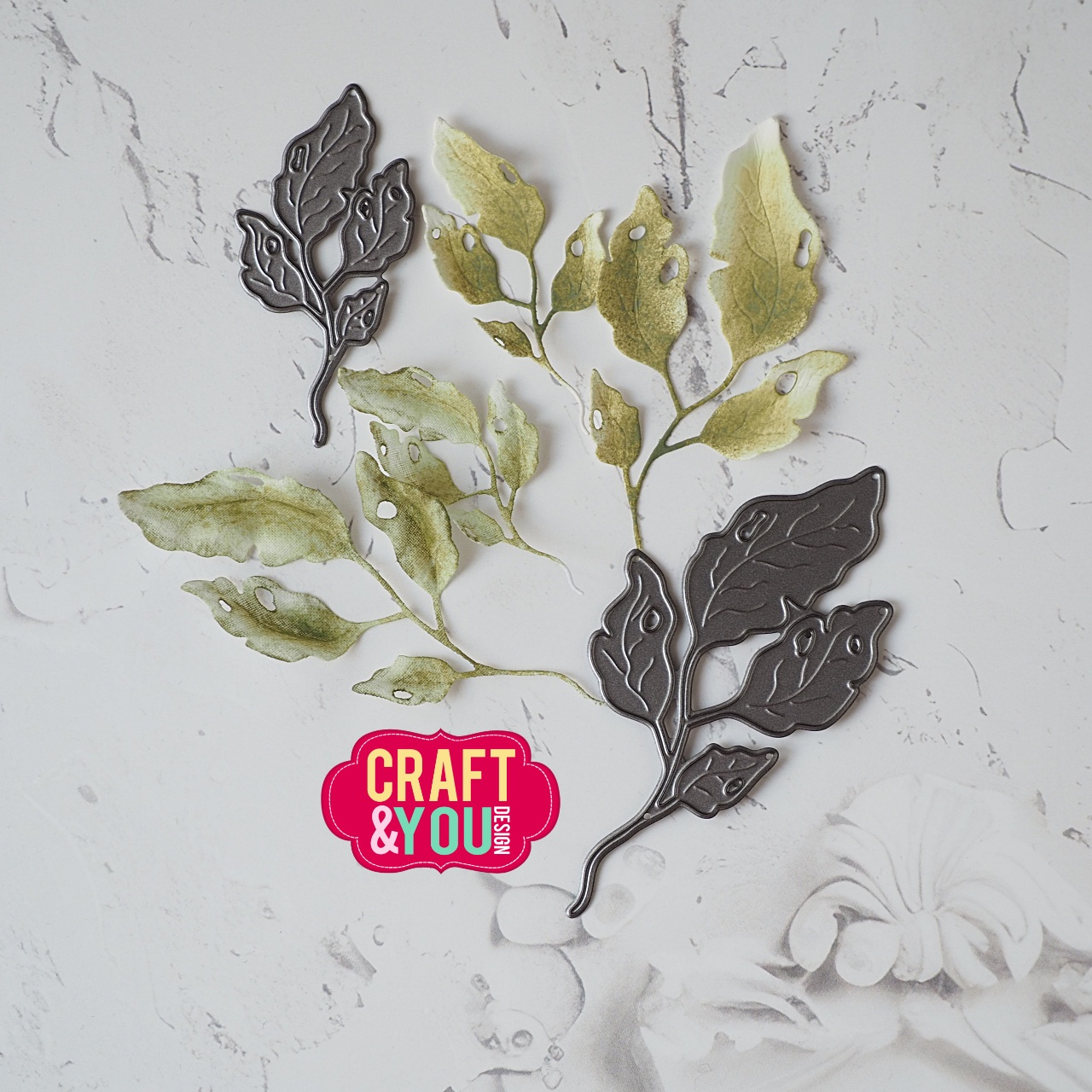 CW362 Cutting Die -Vintage Leaves by Gosia- Craft&You Design