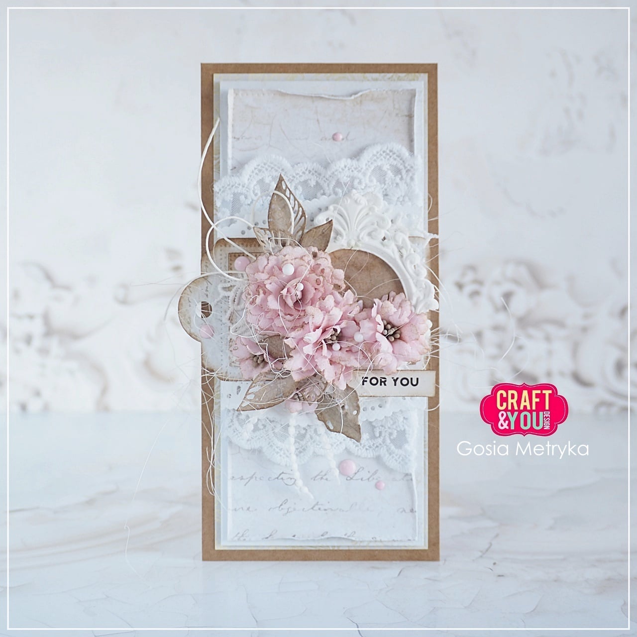 CW362 Cutting Die -Vintage Leaves by Gosia- Craft&You Design