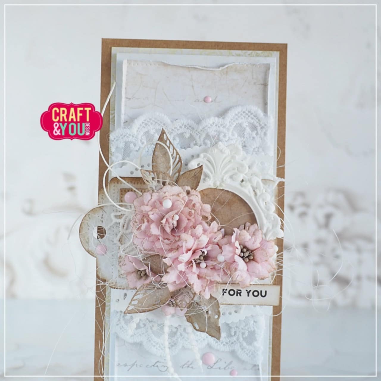 CW362 Cutting Die -Vintage Leaves by Gosia- Craft&You Design