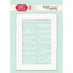 CW364 Cutting Die -Old Photo Frame 9x13cm Craft&You Design