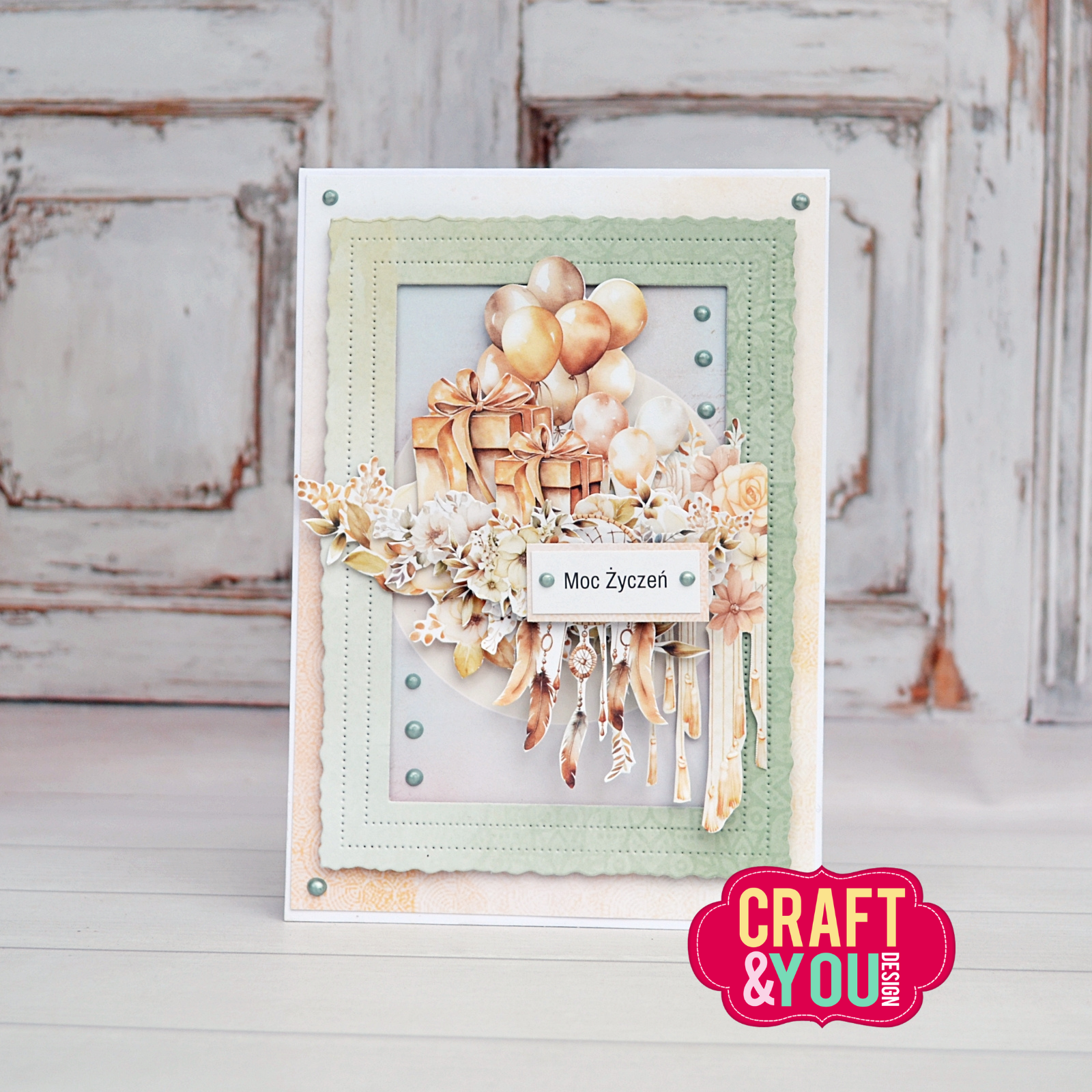 CW364 Cutting Die -Old Photo Frame 9x13cm Craft&You Design