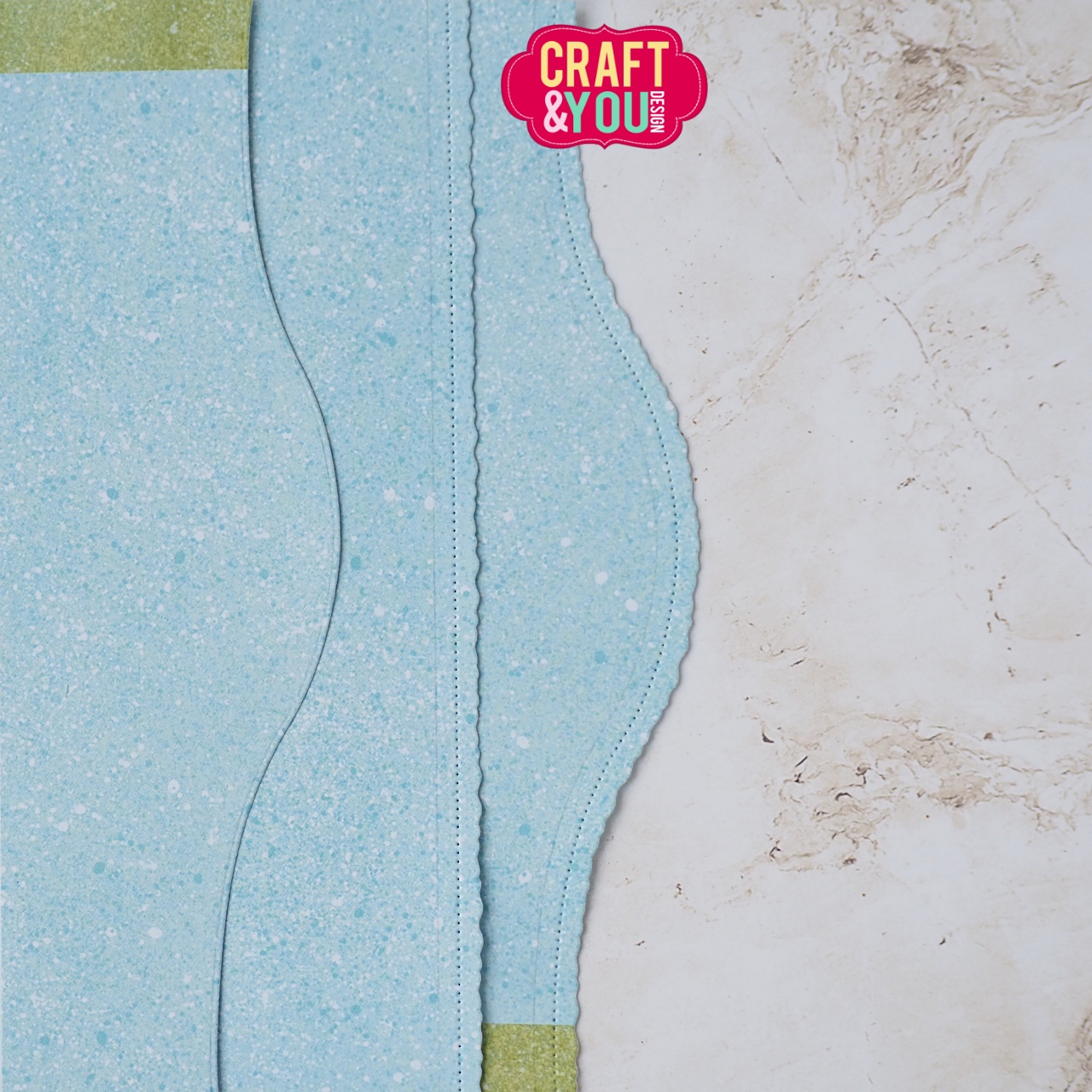 CW365 Cutting Die -Old Frame borders- Craft&You Design