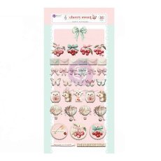 PM981945 Cherry Sweet Puffy Stickers (33pcs)