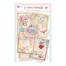 PM981976 Prima Marketing Cherry Sweet Ephemera Cabinet Cards (38pcs) 