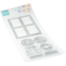 CS1177  Clear stamps -Postage stamp set
