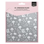 3625-0001 Vaessen Creative • Embossing Folder 15x15cm- Autumn Icons 