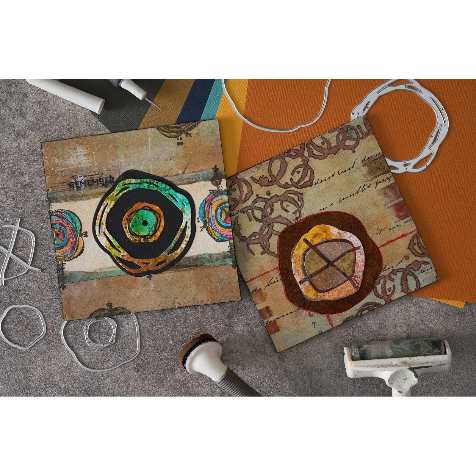 666909 Sizzix • Thinlits Die Set 6pcs Twisters by Seth Apter