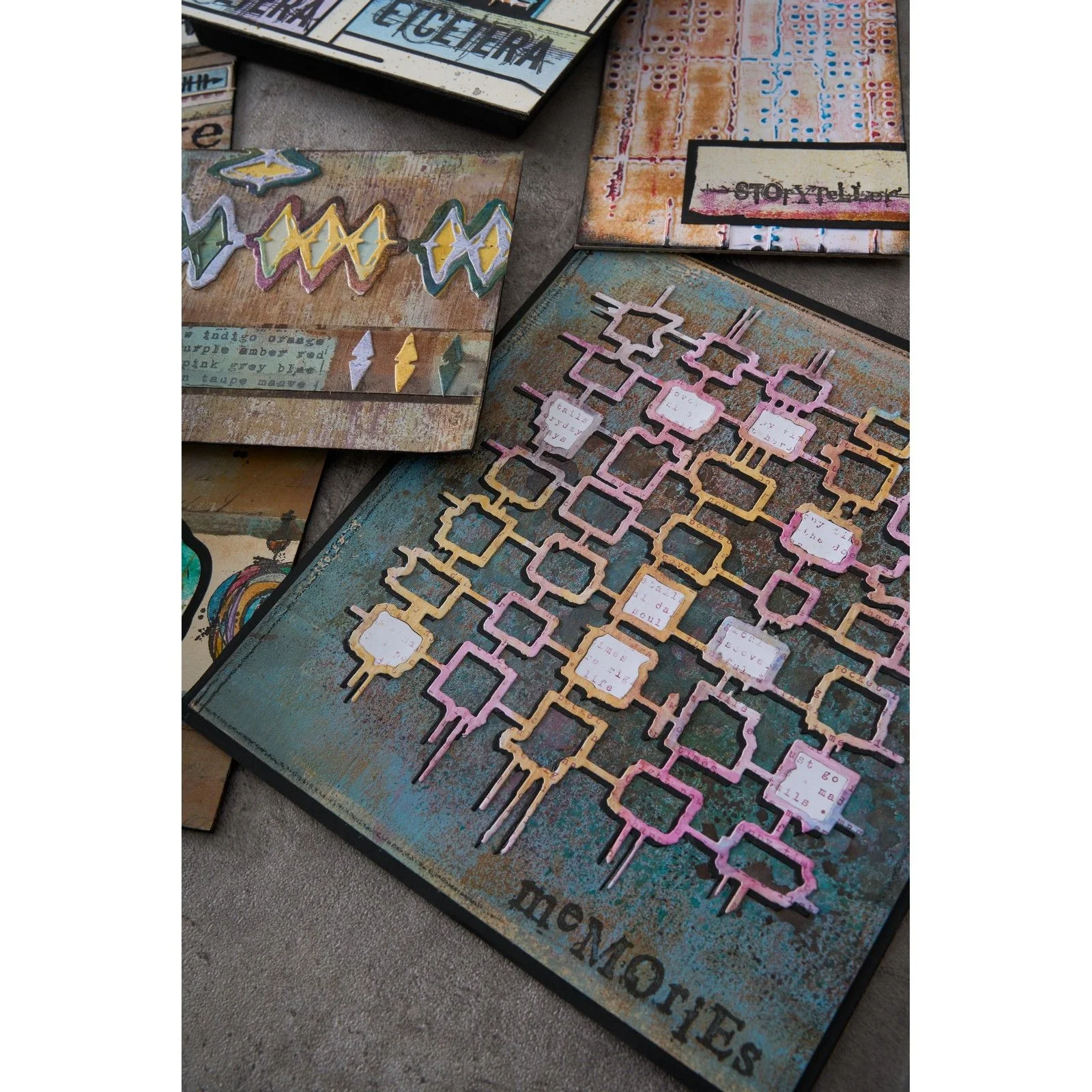 666909 Sizzix • Thinlits Die Set 6pcs Twisters by Seth Apter
