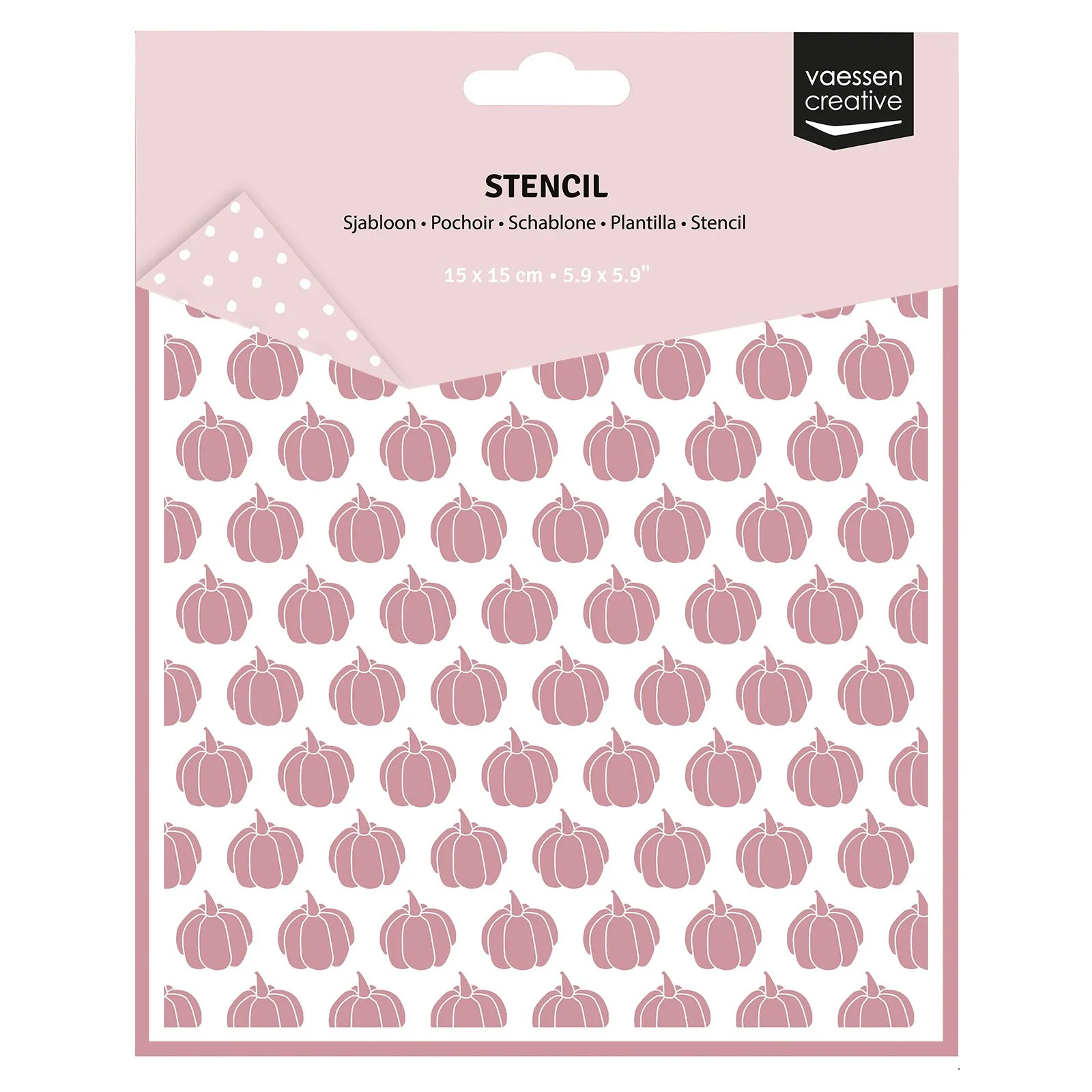 3625-0010 Vaessen Creative • Stencil Pumpkins