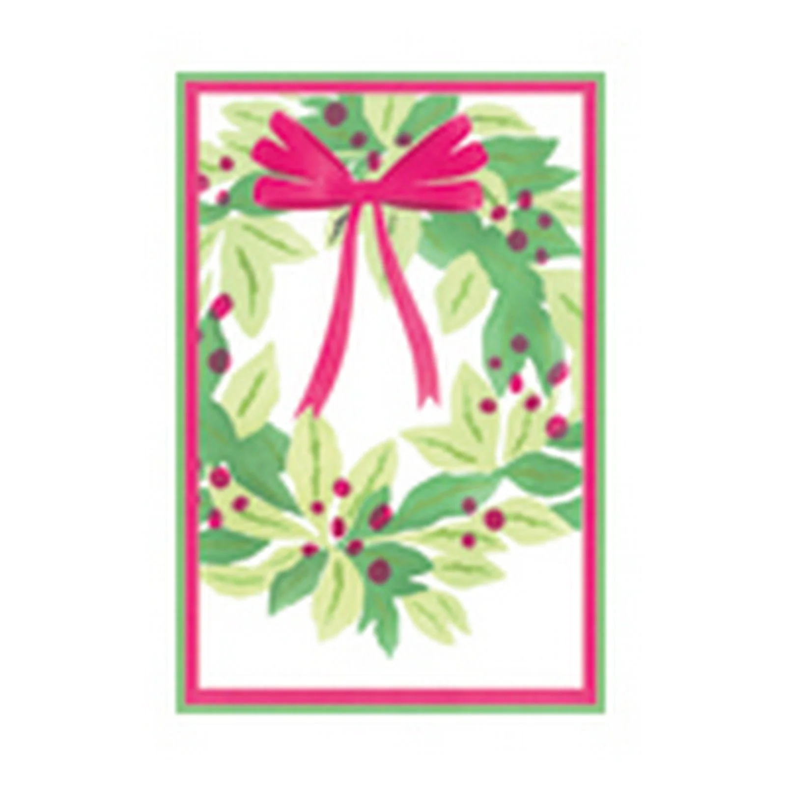 666903 Layered A6 Stencil 4pcs A Wreath in Time by Stacey Park