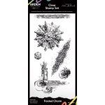 ACSCS0011 Frosted Charm 4x8 Inch Clear Stamp Set