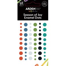 ACSED0003 Season of Joy  Enamel Dots (54pcs) 