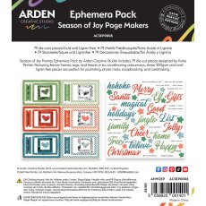 ACSEP0006 Season of Joy Page Makers Ephemera Pack (79pcs)