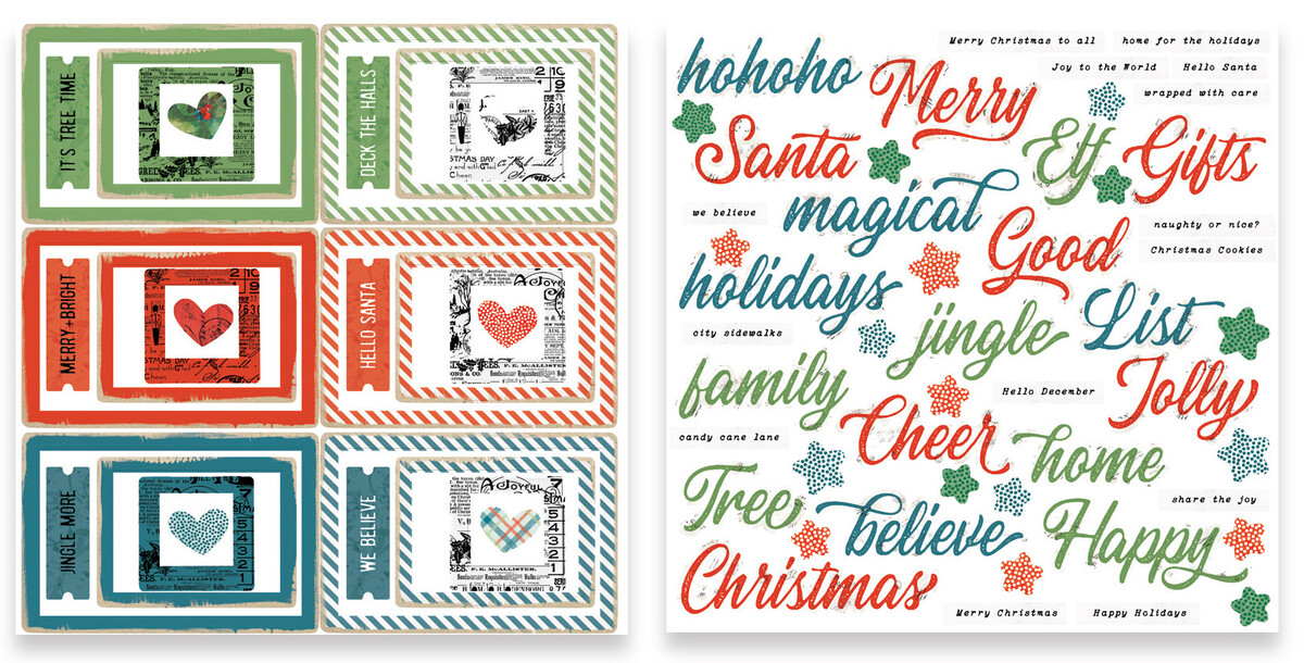 ACSEP0006 Season of Joy Page Makers Ephemera Pack (79pcs)