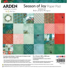 ACSPP0009 Season of Joy 12x12 Inch Paper Pad