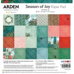 ACSPP0009 Season of Joy 12x12 Inch Paper Pad