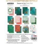 ACSPP0011 Season of Joy 6x8 Inch Paper Pad Arden Creative Studio