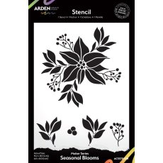 ACSST0008 Maker Series 6x8 Inch Stencil Seasonal Bloom