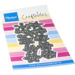 CR1700 Metal Die Marianne Design - CrafTables -Punch die XL Ice Crystals